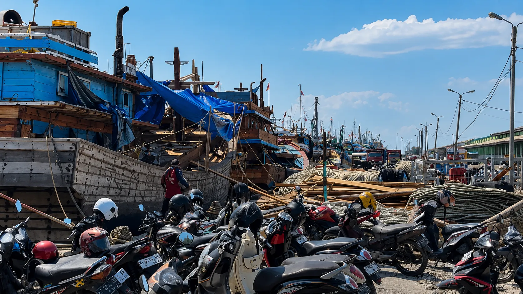 Sempat Lumpuh Total, Nelayan Tasikagung Rembang Mulai Kembali Melaut Usai Dapat Suplai Solar Rp14.700