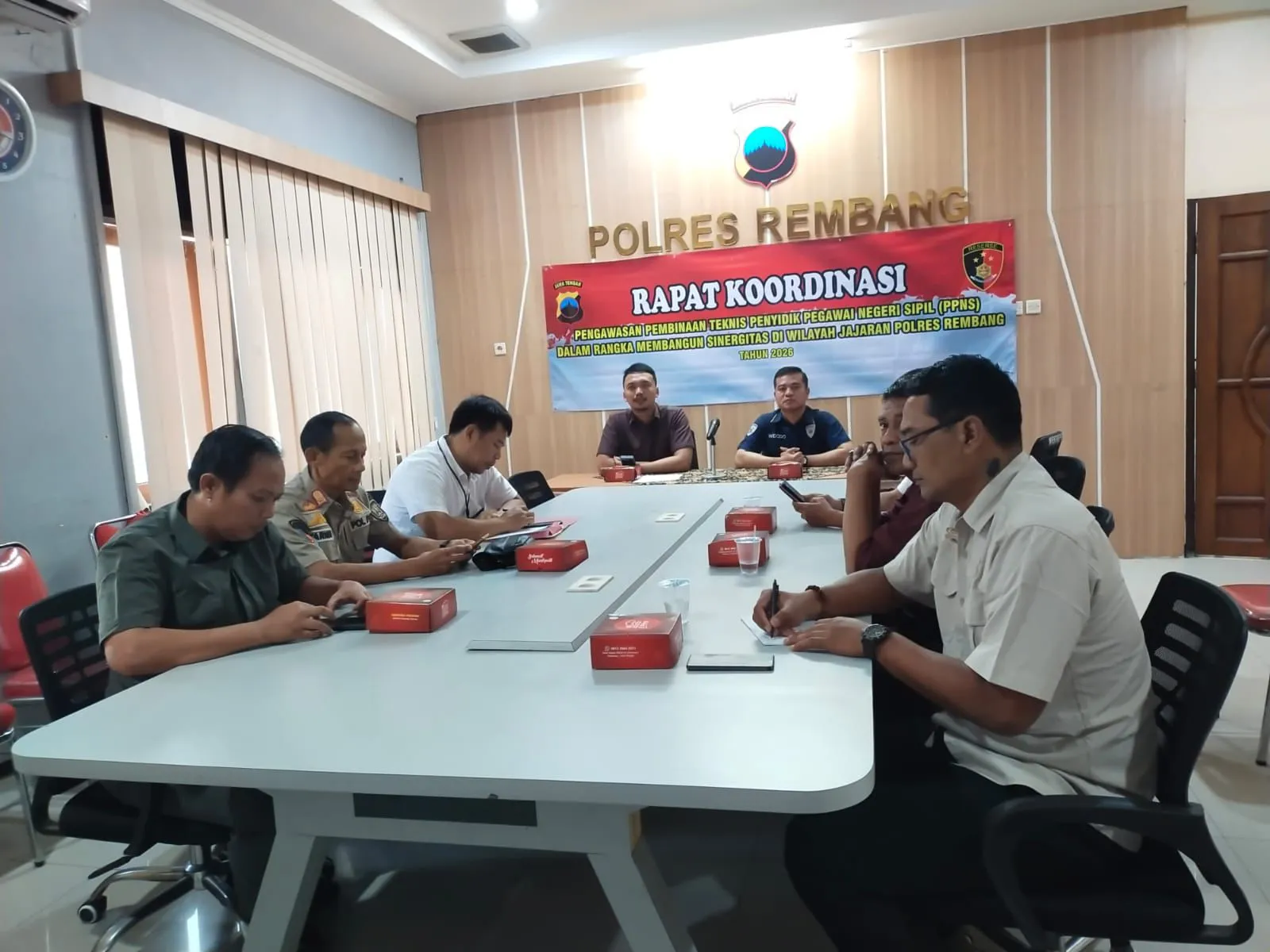 Polres Rembang Perketat Pengawasan PPNS, Integritas Penyidik Jadi Harga Mati