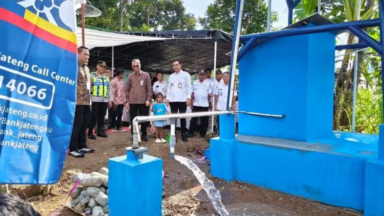 Lewat Program TJSL, Bank Jateng Kucurkan Rp450 Juta untuk 3 Sumur Bor di Jepara