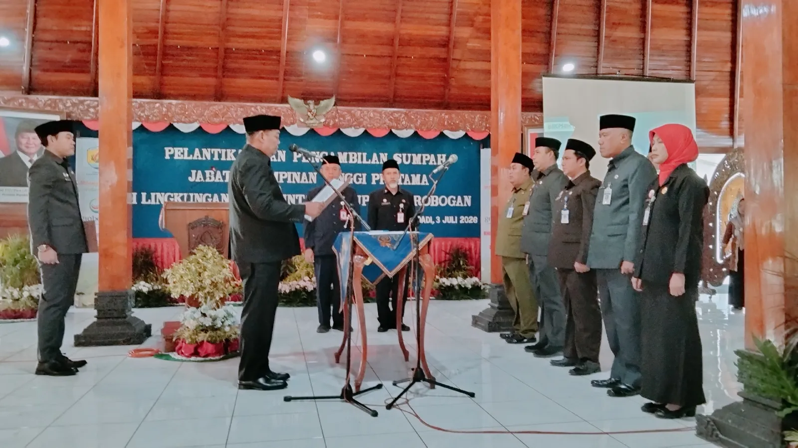 Lantik Kepala Dinas Pertanian Baru, Bupati Grobogan: Program Harus Dirasakan Petani, Bukan Bagus di Atas Kertas!
