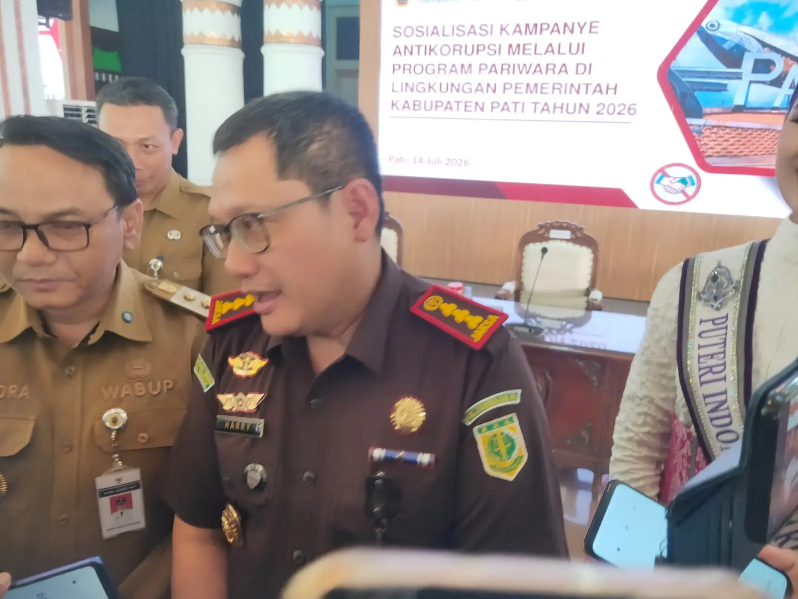 Pencegahan Korupsi Dipusatkan di Inspektorat, Kajari Pati: Kami Optimalkan Koordinasi
