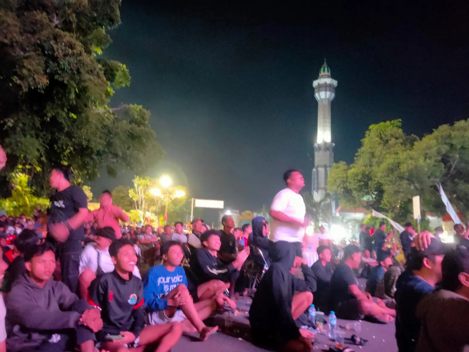 Spanyol Juara Piala Dunia 2026, Alun-Alun Simpang Lima Pati "Membara" Dipadati Ratusan Warga