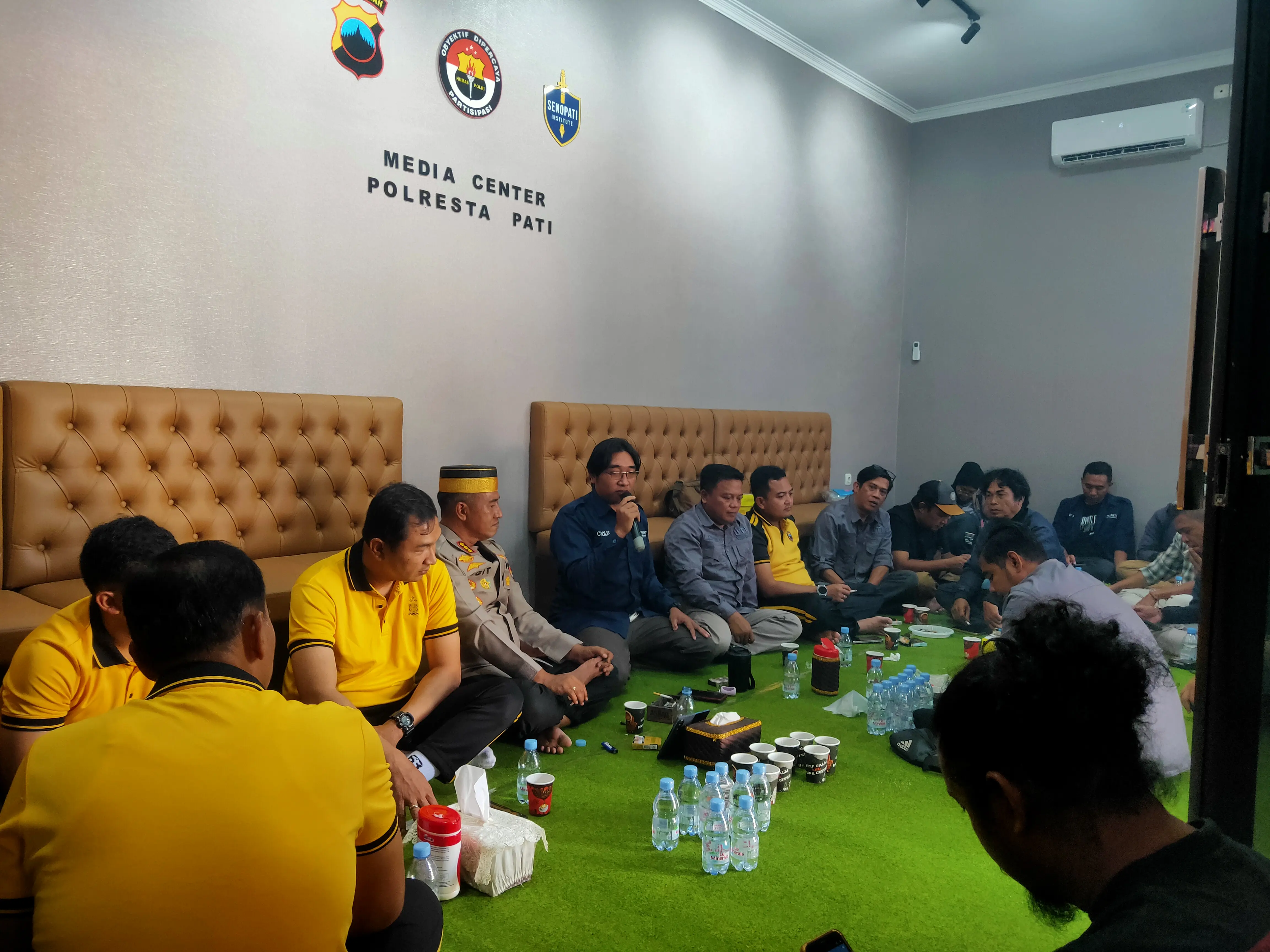 Polresta Pati Beri Ruang Kerja bagi Wartawan, PWI Ucapkan Terimakasih